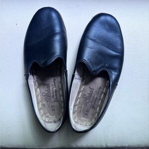 Sabah Black Leather Shoes, size 39